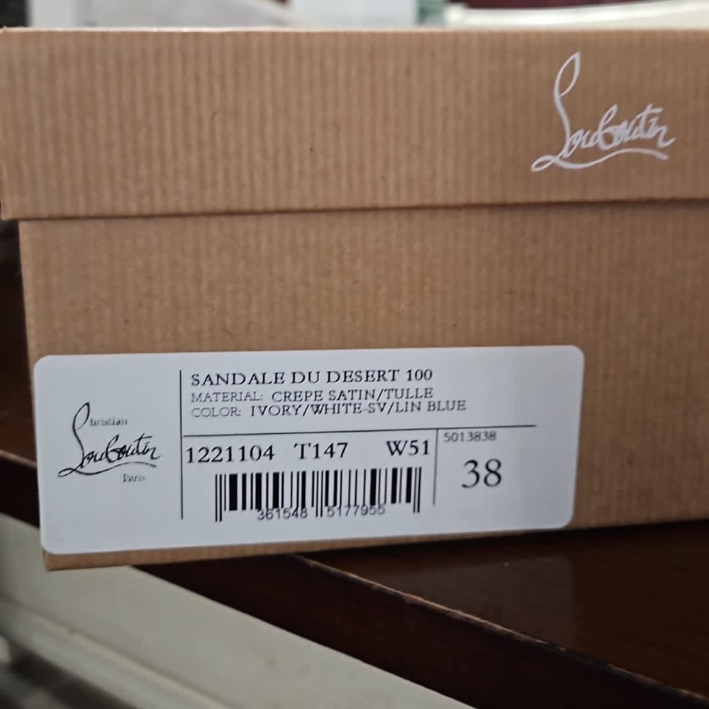 Christian Louboutin size 8 brand new